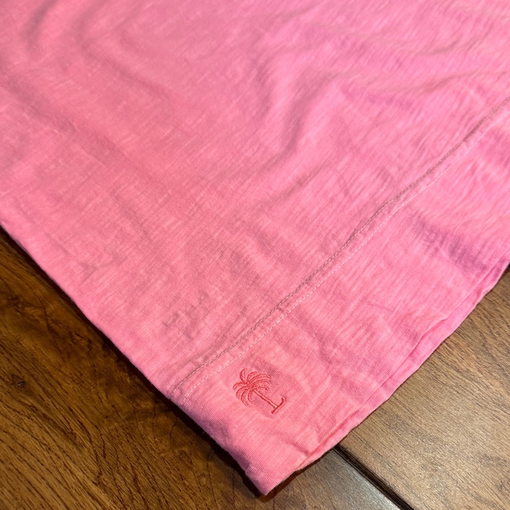 Lilly Pulitzer Pink Boatneck Roll-Sleeve Tunic - Picture 5 of 5
